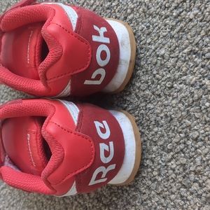 Reebok red Size 8 toddler